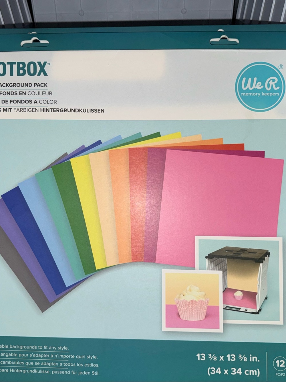 We R Memory Keepers ShotBox Photo Studio Kit with extra's - Picture 5 of 14